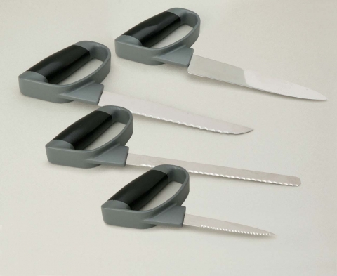 Reflex knivar med större greppvänligt handtag