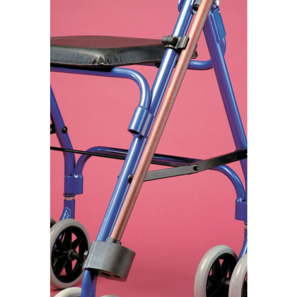 Käpp- och kryckhållare för rullstol, rollator och gåbock