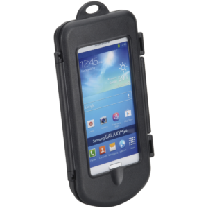 Smartphonehållare med stänkskyddsfodral
