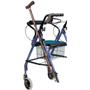 Käpphållare för rollator